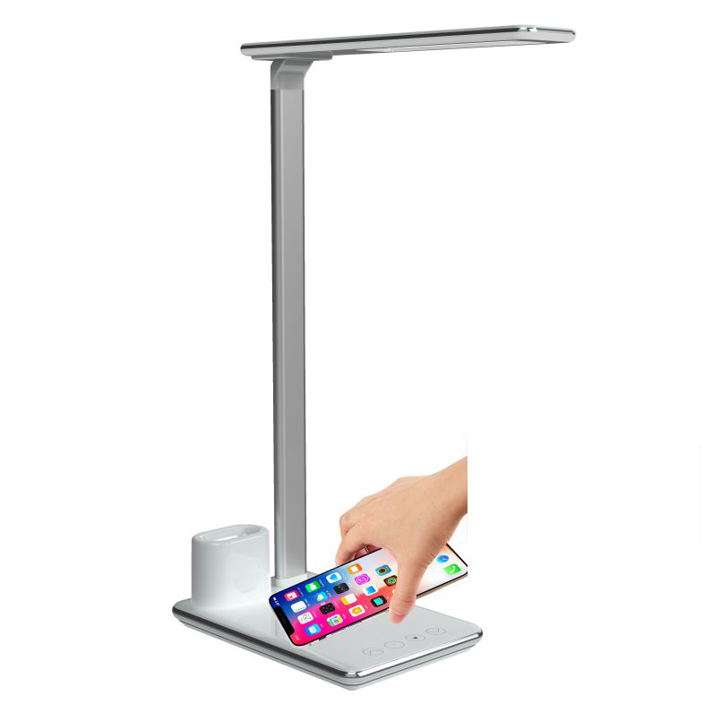 T400 10w wireless charger lamp for apple products charging