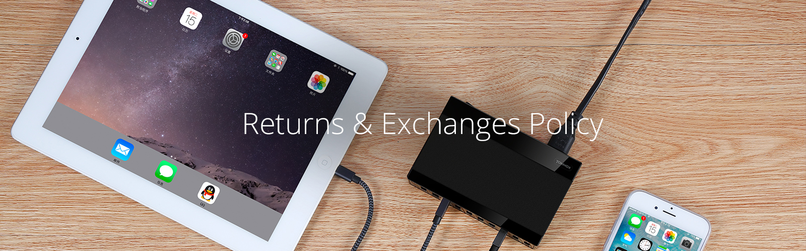 Returns and Exchanges - Wireless Charger